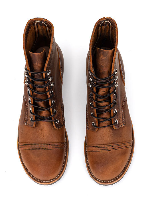 Leather Tabac Brown Men's Boots