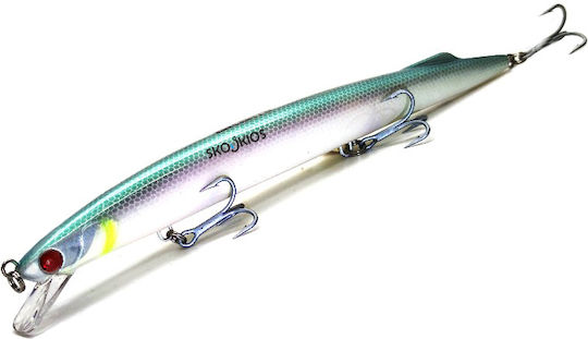 Akami Momeală Artificială Peștișor (Minnow) 18cm Verde
