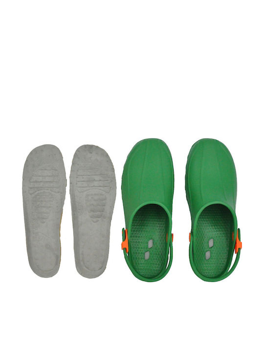 Luropas Anatomic Clogs Green