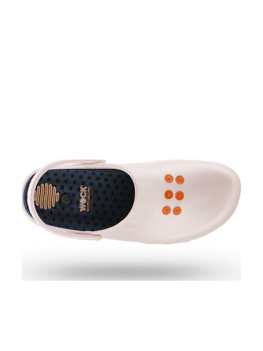 Wock Nube Women's Clogs Pink