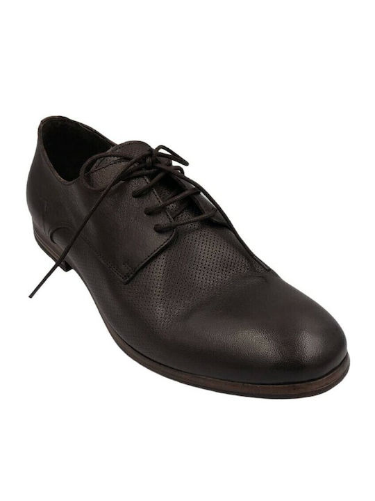 Men's Leather Casual Shoes Brown