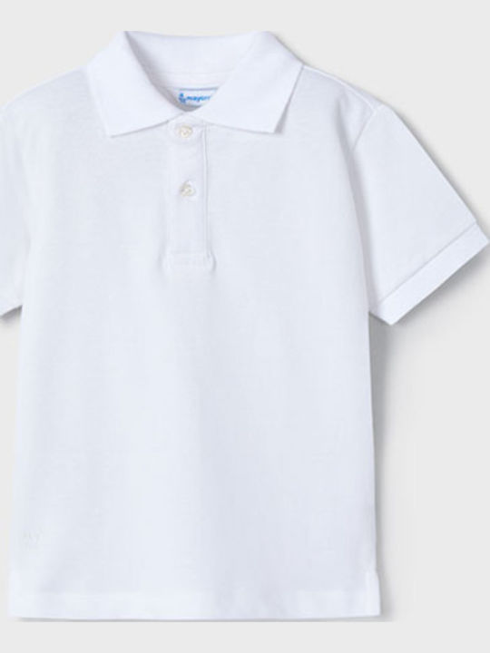Kids' Polo Short Sleeve White