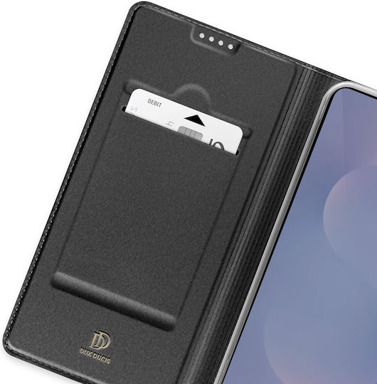 Калъф Dux Ducis Samsung Galaxy S25 Edge Тип Книга Видео Стойка Черен