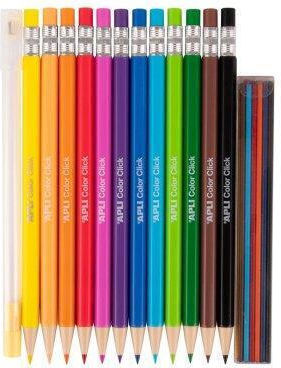 Apli Farbstift-Set in einer Box 12Stück Packung von 1 Verpackungen