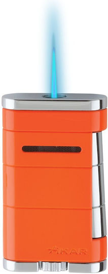 Xikar Lighter Flame Windproof with Jet Flame in Orange color