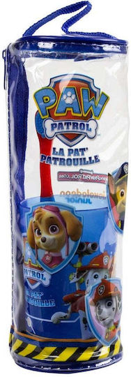 Tinokou Kinderzahnbürsten-Set Becher Kinder-Set Paw Patrol Blau