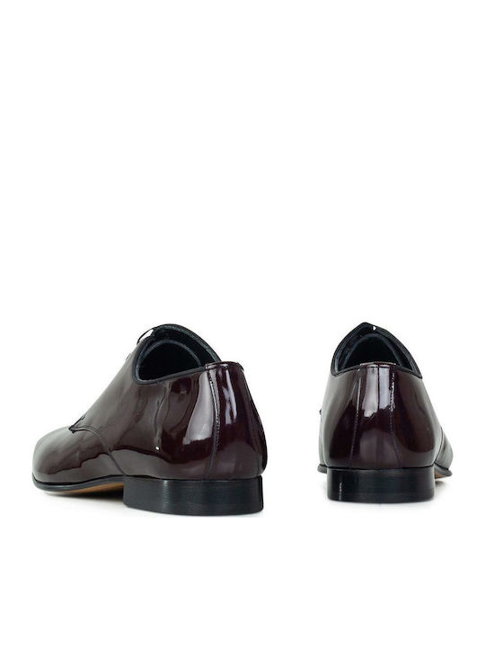 Leder Herrenschuhe Burgundisch