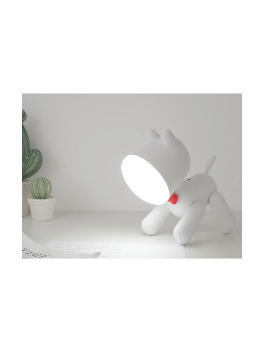 Techkidz Children's Nightlight Dog Art Model White