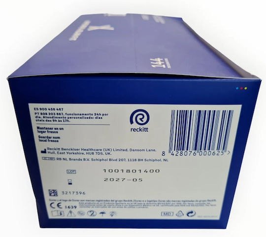 Durex Condoms Natural Slim Fit Basic 144pcs 52mm Natural