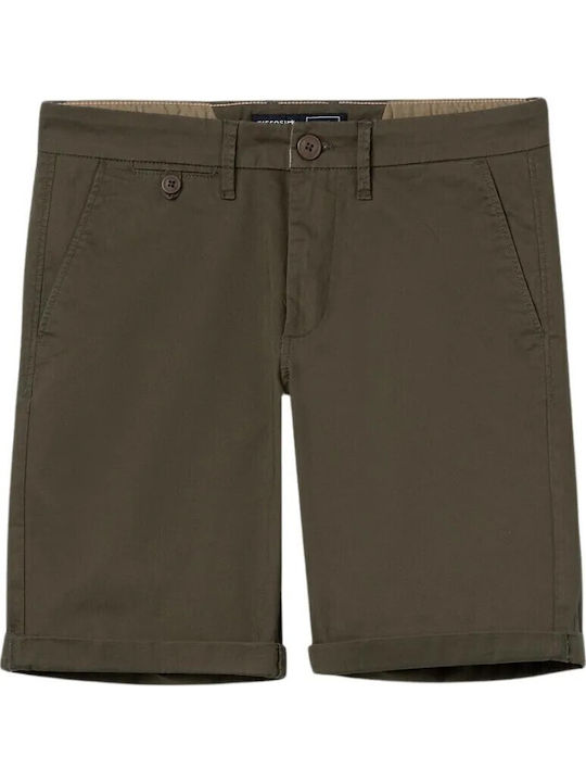 Bermudă de Bărbați Chino Olive