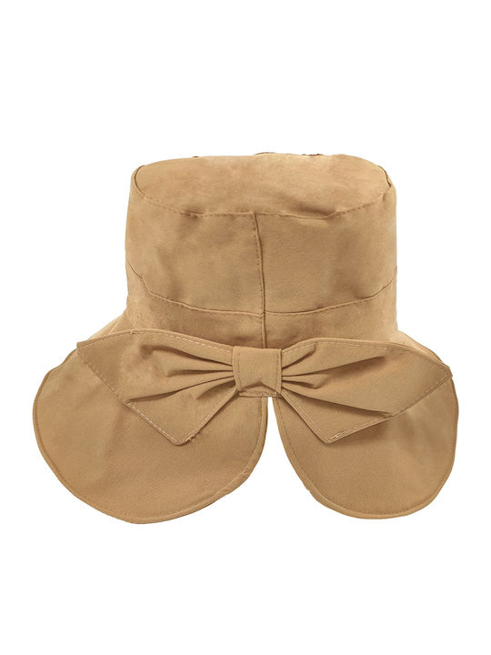 Fabric Women's Hat Brown