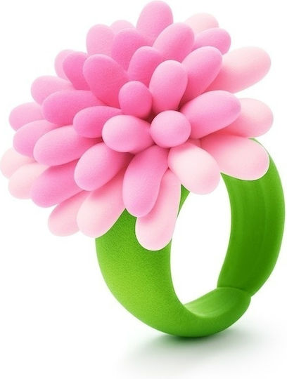 Hey Clay Flower Rings Πηλός Σετ Πολύχρωμος