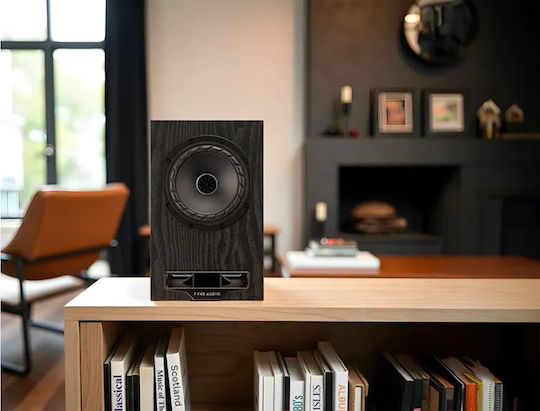 Fyne Audio F5E Ζεύγος Ηχείων Hi-Fi Βιβλιοθήκης Μαύρο