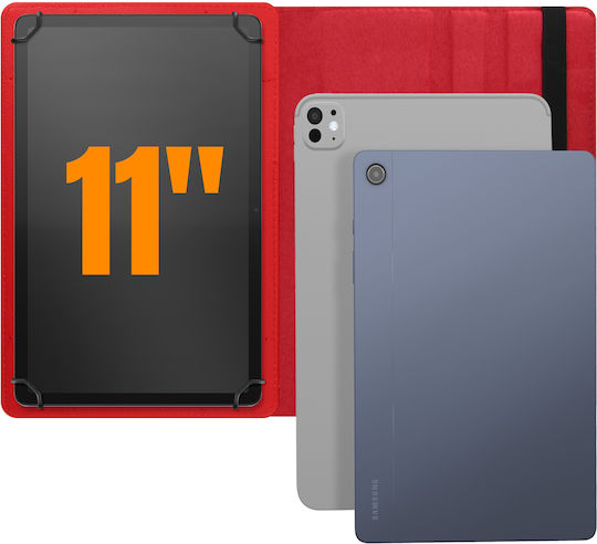 Avizar Universal Case 11-inch Tablets 360° Rotating Valve Red