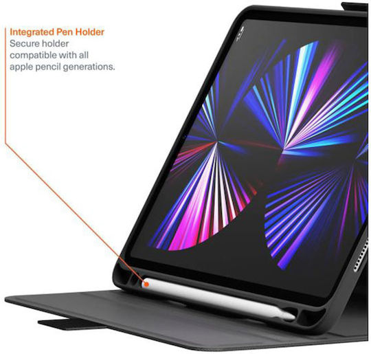 Cygnett Folio Case Ipad Pro 11” M4 2024 Model Tekview 360° Protection Black