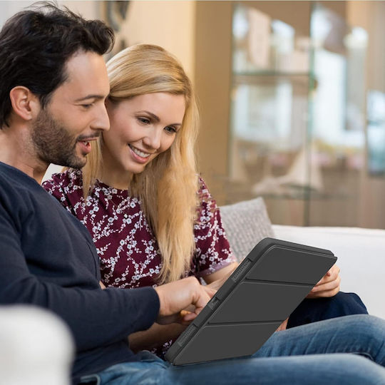 Husă Ultra Slim Pentru Xiaomi Redmi Pad 2 11.0" 2025 Silicon TPU Smart Cover Neagră