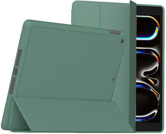 Husă Mw Pentru iPad Pro 11” M4 Folio Slimskin Series Suport Apple Pencil Verde