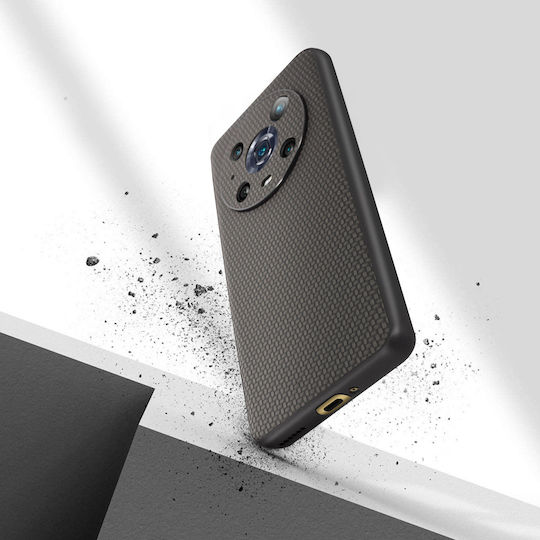 Protective Case Honor Magic4 Pro Hard Back Soft Contour Carbon Effect Black