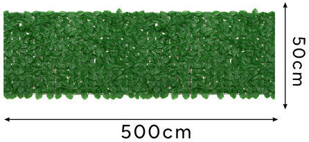 Gardlov Künstliches Laubpaneel 5m x 50cm