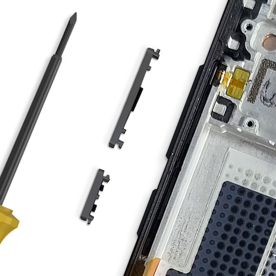 Clappio Бутон За Захранване И Регулиране На Звук Xiaomi 13 Pro Черен