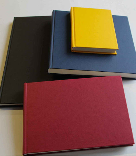 Σημειωματάριο Sketchbook K&p Σκληρό Κίτρινο Εξώφυλλο 21x21cm