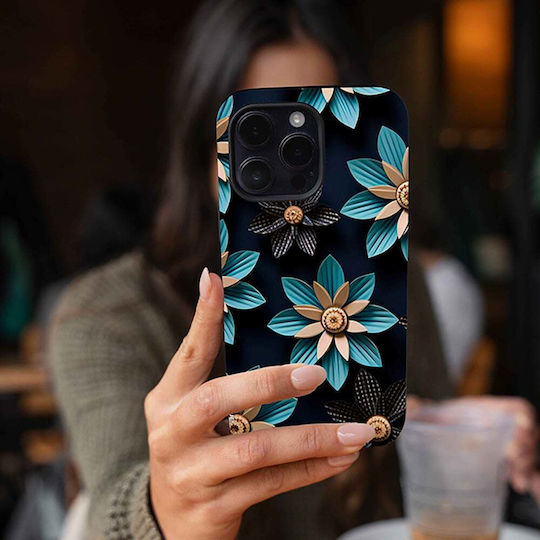 Sonique 3d Flower Series Case Oppo A5 Pro 5g Light Blue
