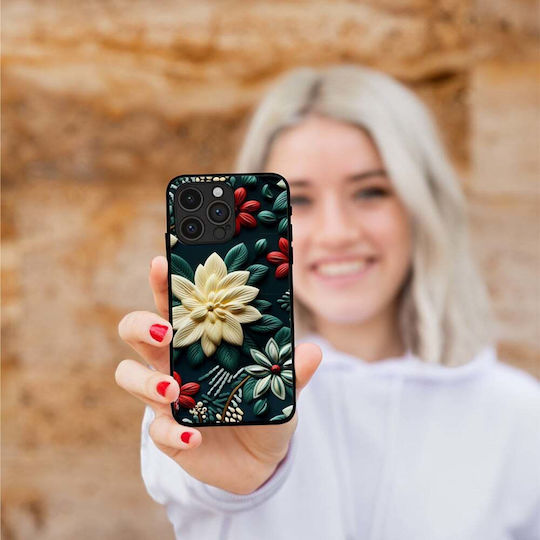 Калъф Sonique 3d Flower Series Oppo Reno13 5G Зелен
