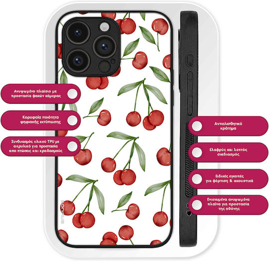 Калъф Sonique Fruit Series Realme Gt 7 5g Realme Gt 7t 5g Череша 01