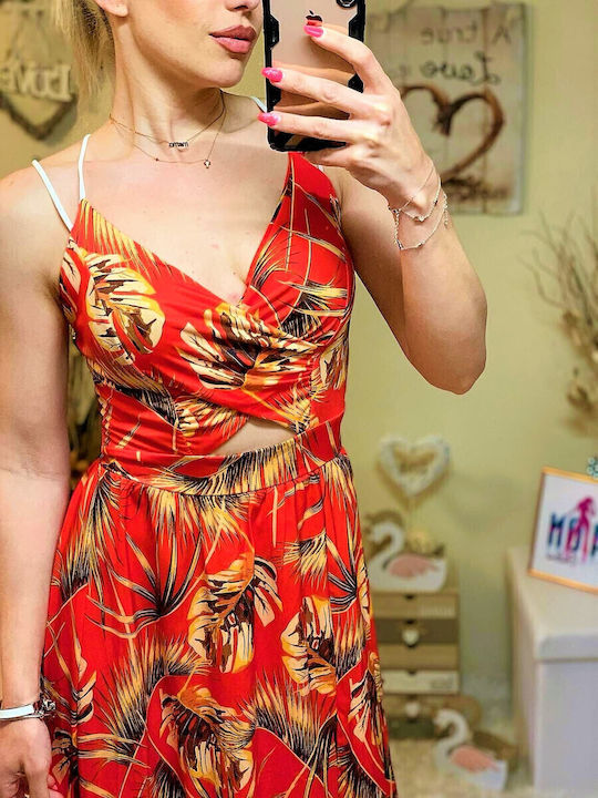 Woman's Fashion Dress All Day Orange