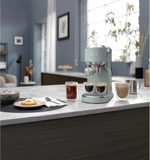 De'Longhi Dedica Duo Automatic Espresso Machine 1450W Pressure 15bar Green