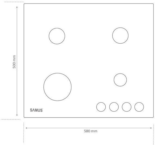 Samus Автономен 58x51εκ. Бежов