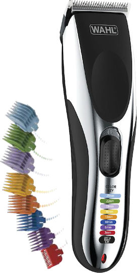 Wahl Professional Color Pro Cordless Professional Set Rechargeable Hair Clipper Chrome 9649-1416