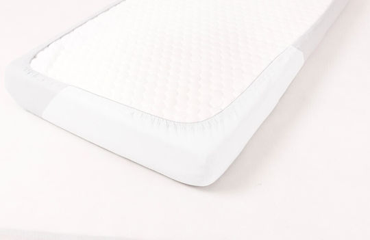 Matex Impermeabil Protecție saltea pentru bebeluși Antibacterian Bumbac cu bordură 120x60buc