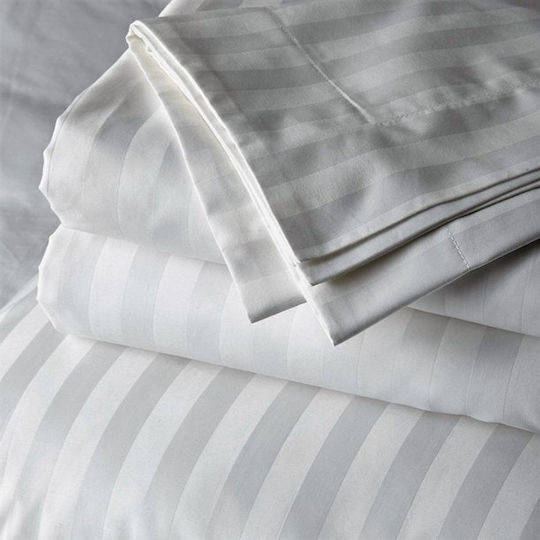 Kotonia Home Set 2 Fețe de Pernă de Hotel din 100% Bumbac 70x50cm.