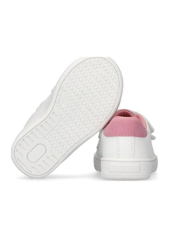 Kids Sneakers with Scratch White