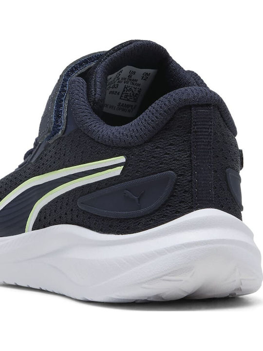 Skyrocket 2 Ac+ Inf Kids Sports Shoes Running with Hoop & Loop Closure Blue