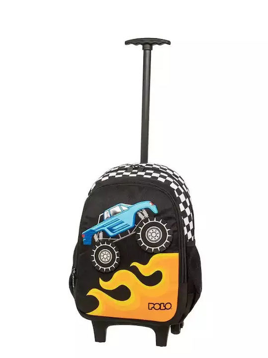 Polo Junior Bibi School Bag Trolley Elementary, Elementary Black with Water Bottle Holder 12Liters 2025