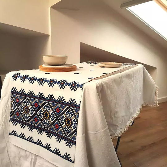 Kotonia Home Set Șervețele de Masă Rustic 45x160cm Kotonia Home Set Șervețele de Masă Rustic 45x160cm