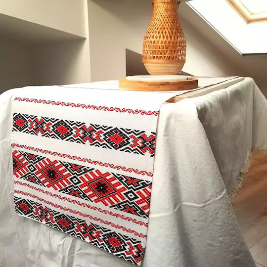 Kotonia Home Πετσέτα Φαγητού Σετ Σετ Rustic 45x150εκ.