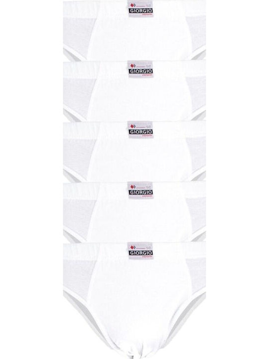 Ανδρικά Σλιπ Λευκά 5Pack