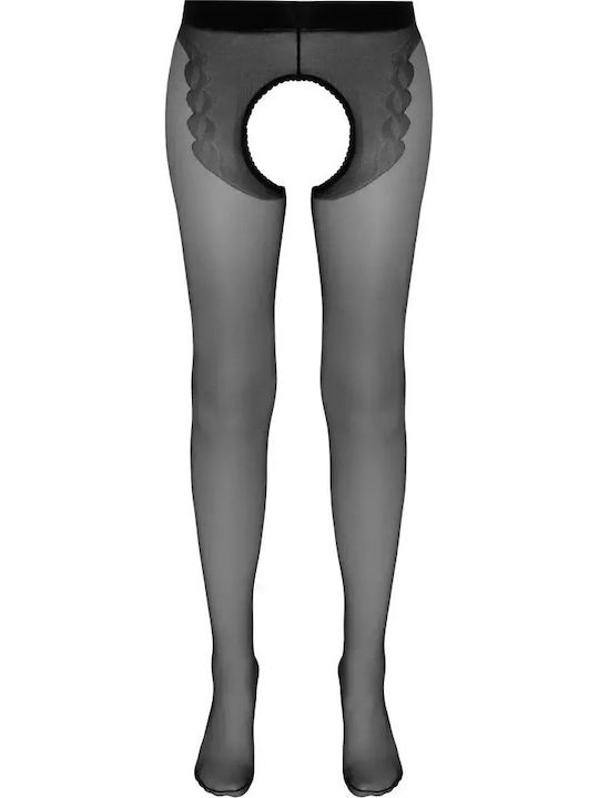 Cottelli Collection Șosete Sexy Deschise Negru