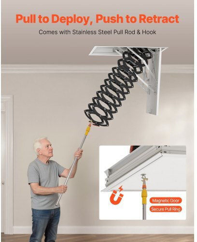 Vevor 12 Steps Boat Ladder