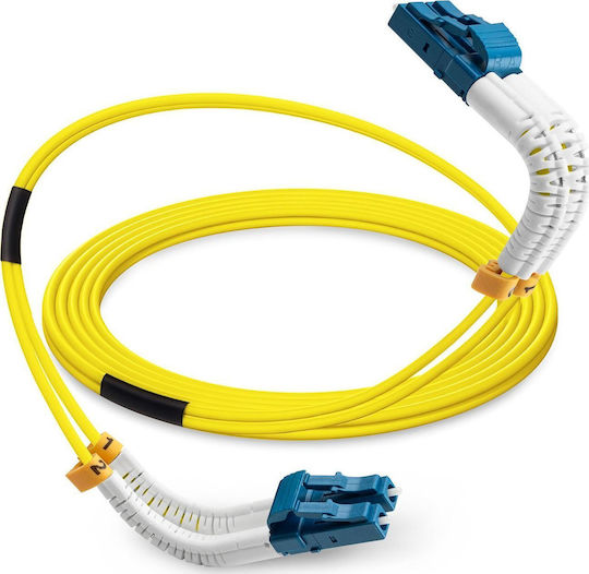 Lanview Optische Faser Ethernet-Netzwerkkabel 10m 1Stück