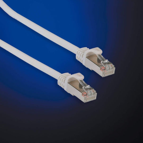 Telegärtner S/FTP Cat.6a (Gigabit) Καλώδιο Δικτύου Ethernet 3m Γκρι