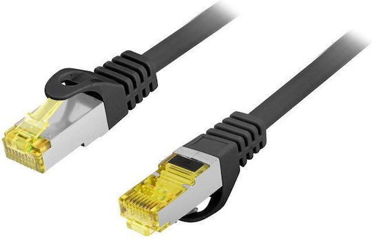 Equip S/FTP Cat.6a (Gigabit) Мрежов Кабел Ethernet Външен 1.5м Черен