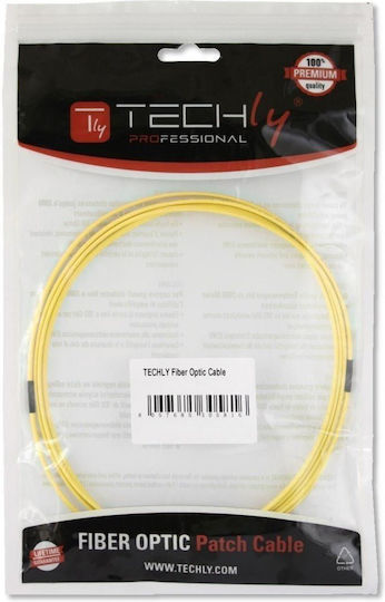 Techly Καλώδιο Οπτικής Ίνας SC/APC-SC/UPC 5m
