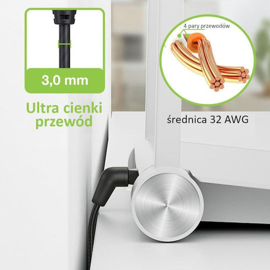 Techly U/UTP Kat.6a Ethernet Netzwerkkabel 2m Schwarzes