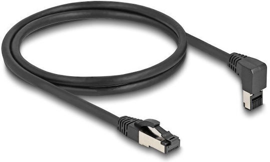 DeLock S/FTP Cat.8.1 Καλώδιο Δικτύου Ethernet 2m Μαύρο