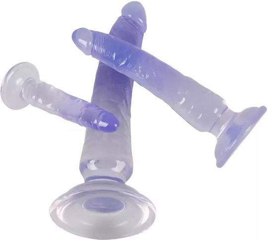 Crystal Glass Dildo Blue 11.9cm