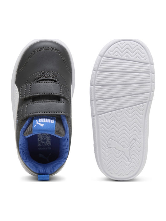 Courtflex V3 V Inf Kids Sneakers with Scratch Navy Blue